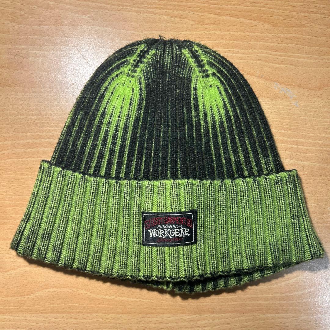 Stussy ニット帽　ビーニー　かつきくん着用