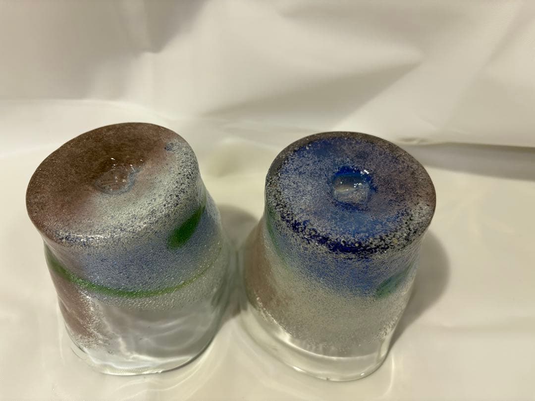 【稲嶺盛吉】琉球ガラス　グラスセット③