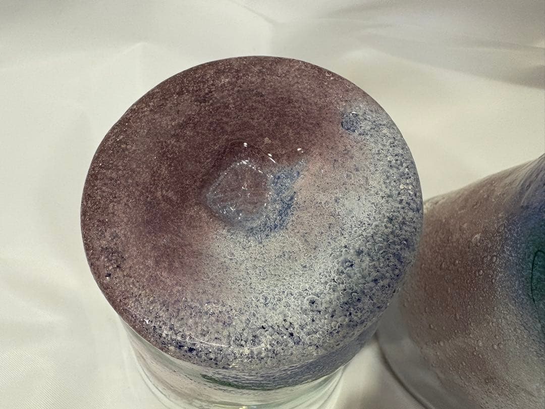 【稲嶺盛吉】琉球ガラス　グラスセット③