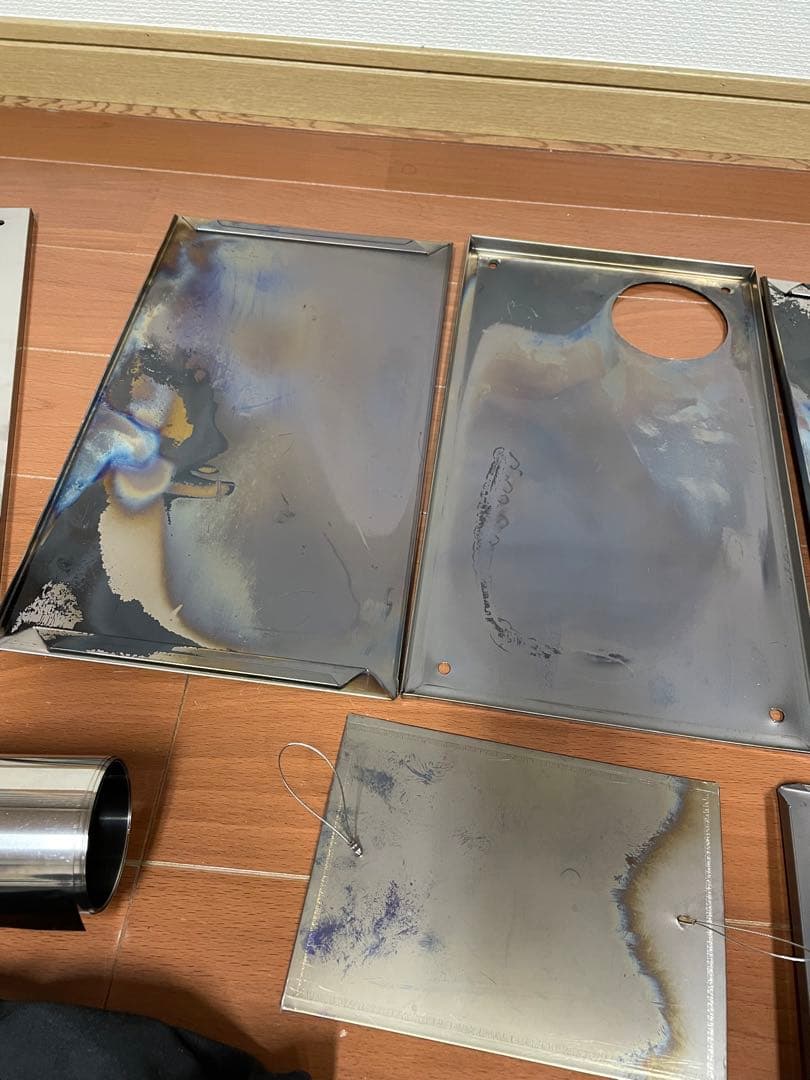 Seek outside ポータブルチタン薪ストーブL+オプション3種