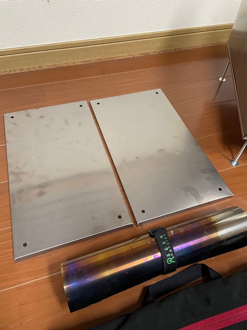 Seek outside ポータブルチタン薪ストーブL+オプション3種