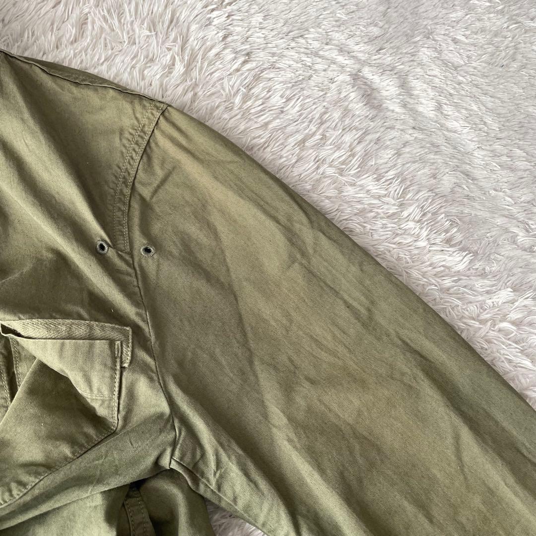 エムエイチエル MHL fatigue jacket M カーキ