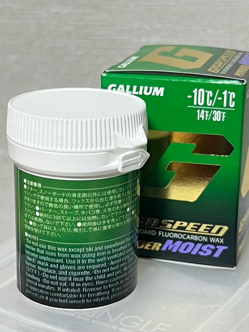 スキー・スノーボードアクセサリー GALLIUM GIGA SPEED POWDER MOIST 300g