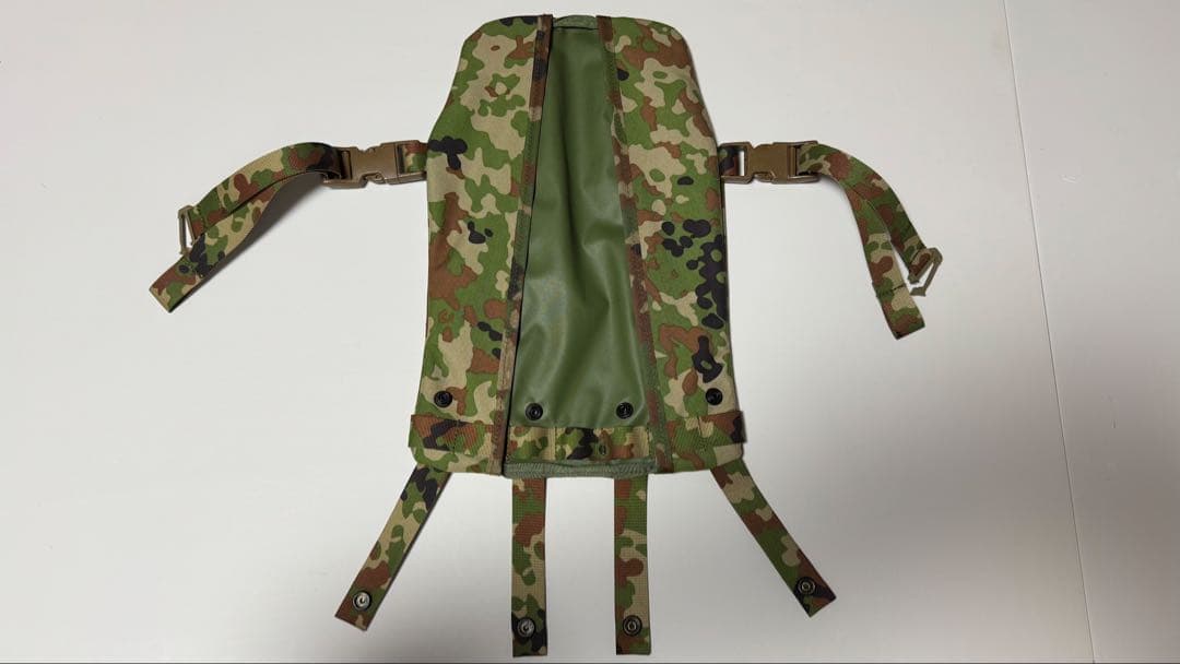 【個人制作】 バックパック用 増加パネル 陸自迷彩