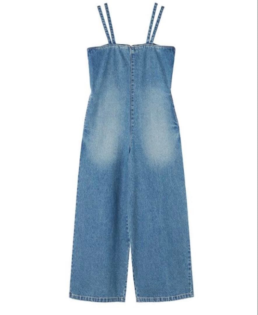 JENNE ジェンヌ　 ライトブルー デニム オールインワン