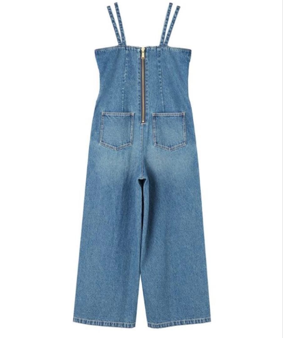 JENNE ジェンヌ　 ライトブルー デニム オールインワン