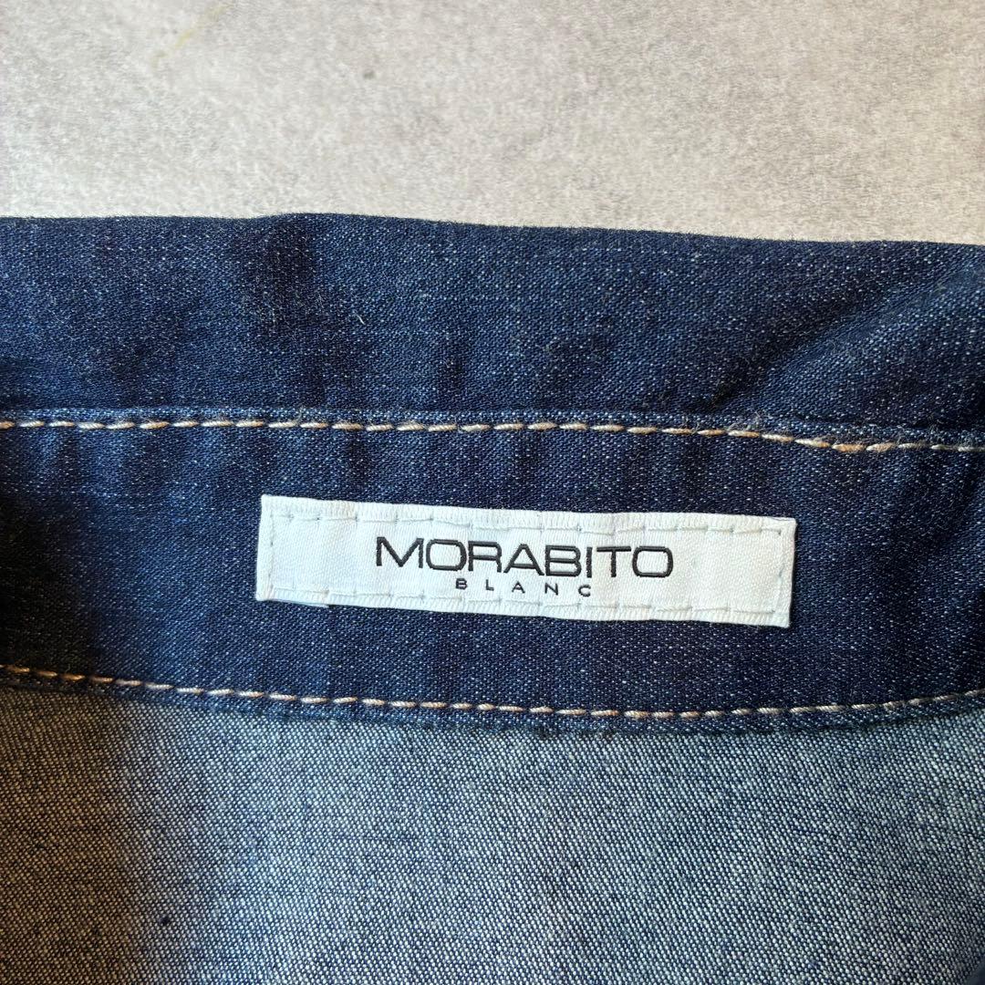 MORABITO BLANC モラビトブラン ストレッチデニムジャケット38