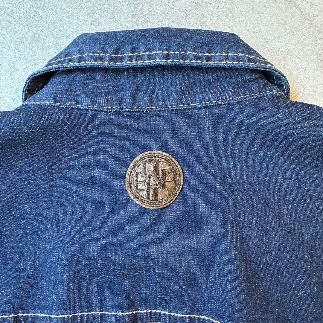 MORABITO BLANC モラビトブラン ストレッチデニムジャケット38