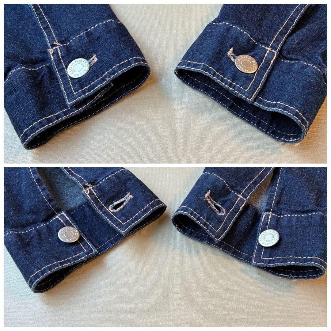 MORABITO BLANC モラビトブラン ストレッチデニムジャケット38