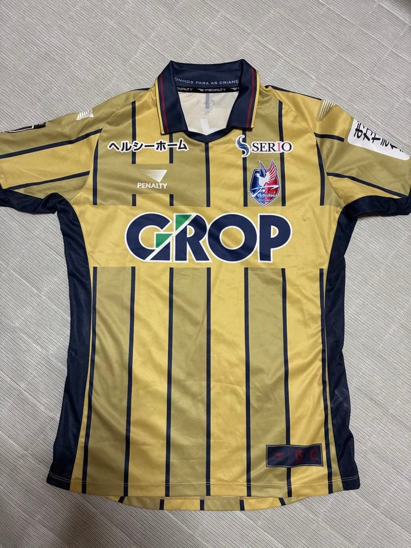 ファジアーノ岡山ユニフォーム　3rdオーセンティック 未使用　O