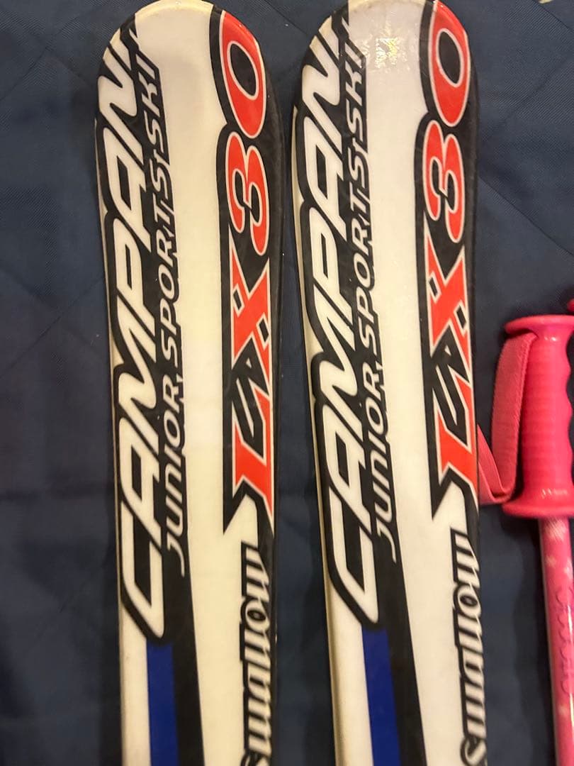 110 120 子供 スキーセット swallow ジュニアスキー