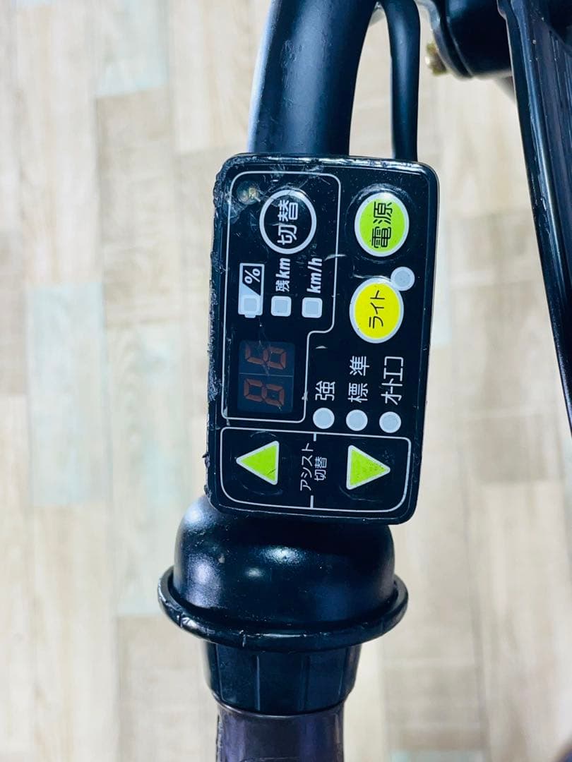 パスキス12AH⭐️人気モデル！ヤマハ子供乗せ電動アシスト自転車Y2789