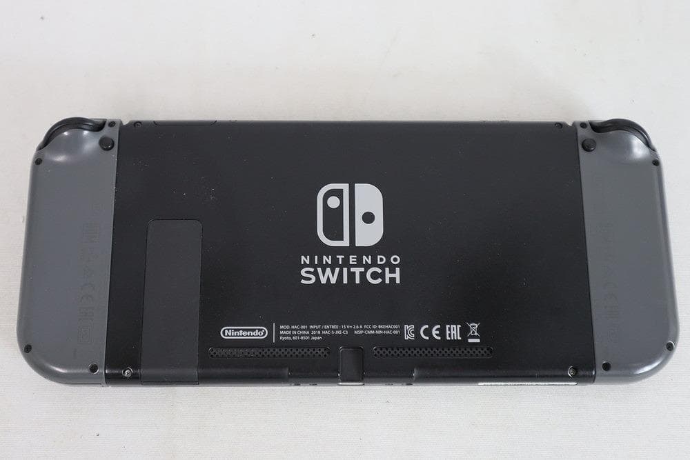 ◆NINTENDO SWITCH 任天堂スイッチ グレー ゲーム機 07238
