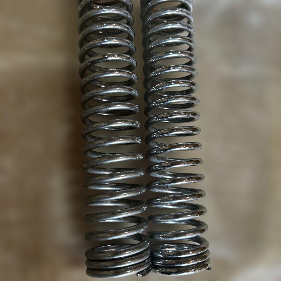 ハーレーダビッドソン　FLSTS フロントフォーク　スプリング