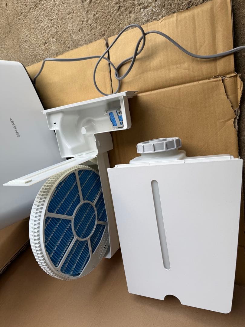 SHARP 加湿空気清浄機 KI-JP100-W