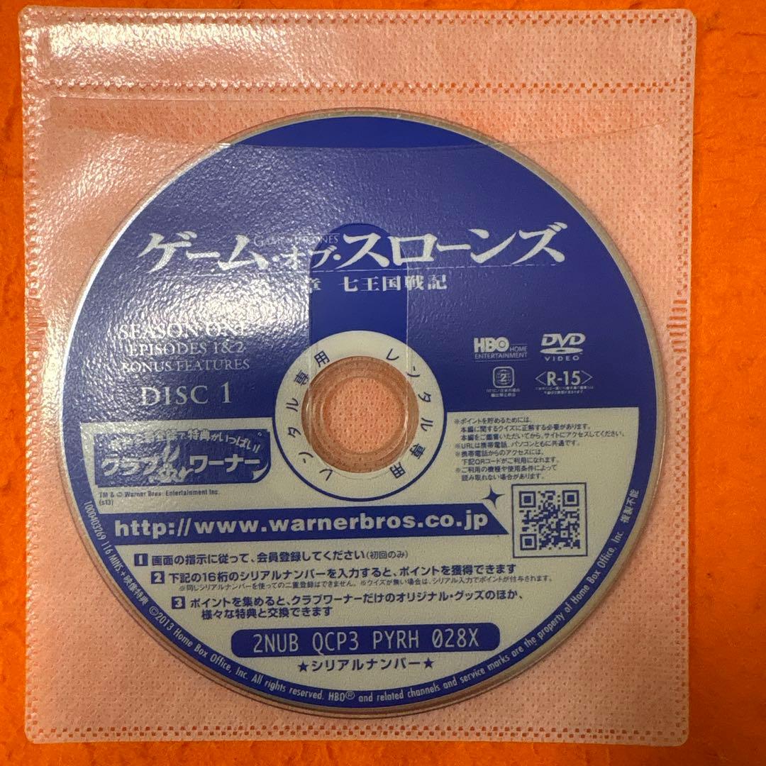 ゲーム・オブ・スローンズ （第1章 ～ 最終章）DVD 全40巻セット　全巻