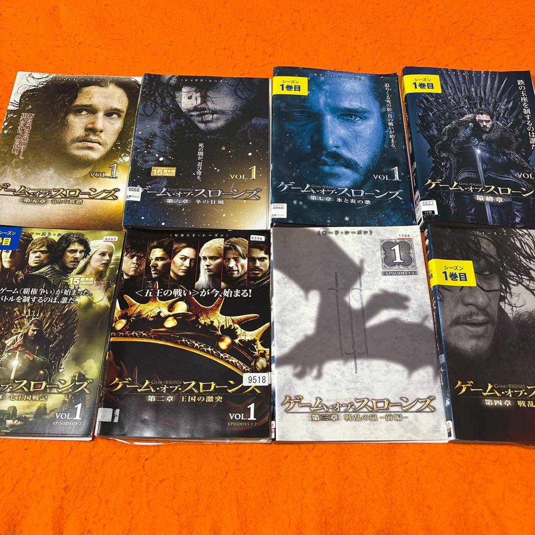 ゲーム・オブ・スローンズ （第1章 ～ 最終章）DVD 全40巻セット　全巻