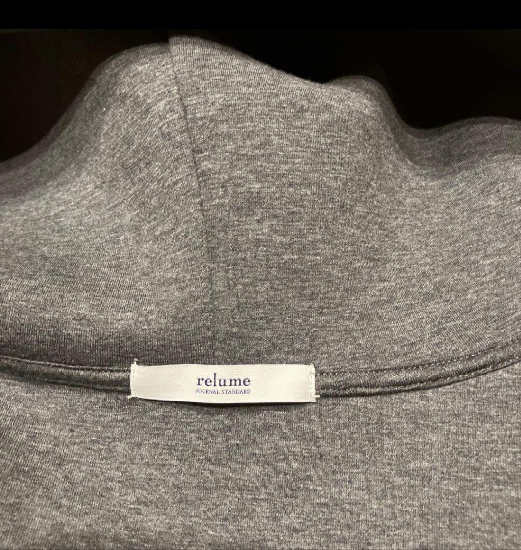 ジャーナルスタンダードレリューム　フーディーブルゾン　グレー　フリーサイズ