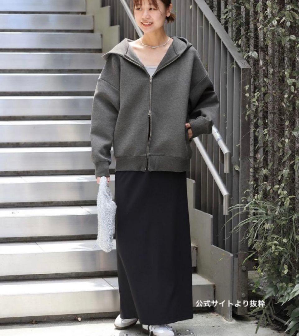 ジャーナルスタンダードレリューム　フーディーブルゾン　グレー　フリーサイズ