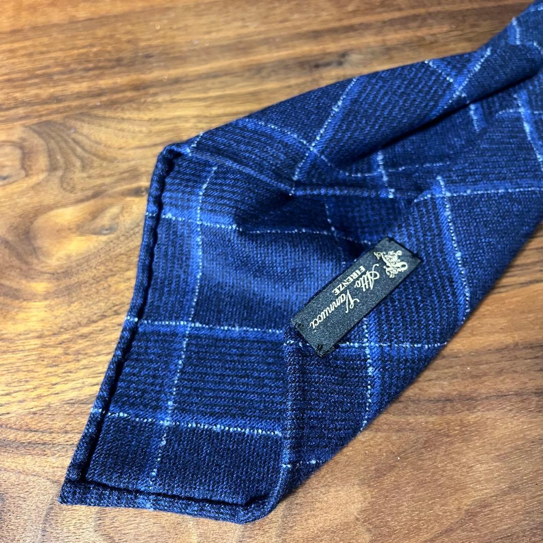 【最高級】Atto Vannucci ウールネクタイ