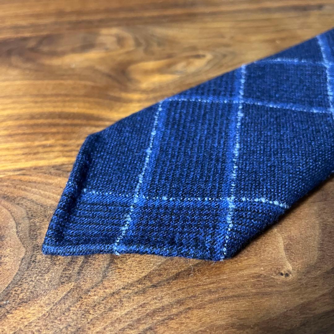 【最高級】Atto Vannucci ウールネクタイ