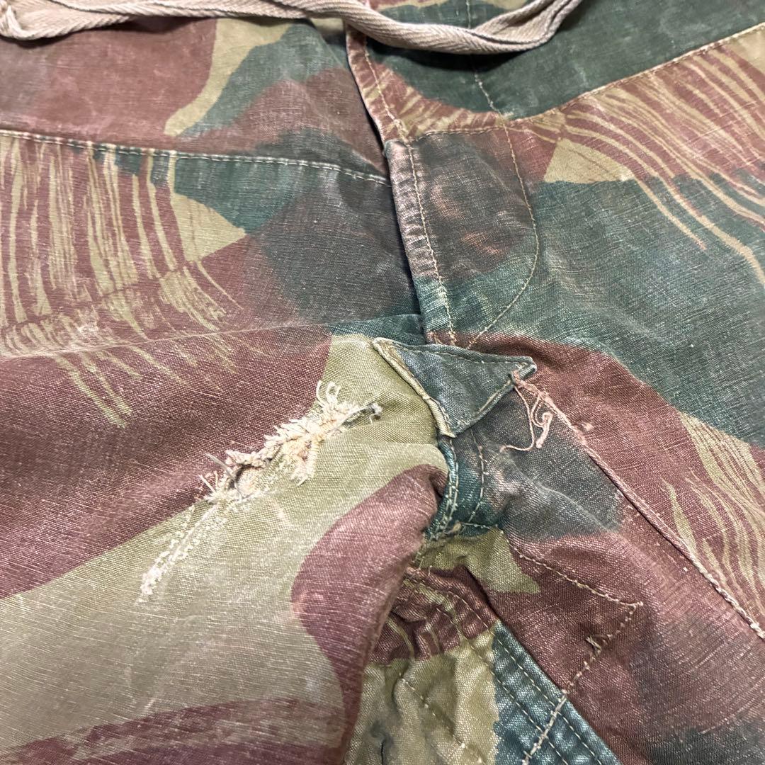 50sベルギー軍 ブラッシュストロークカモ オーバーパンツ後期