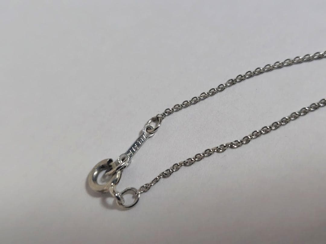 TIFFANY シルバー ビーン型 ティファニー ネックレス 美品