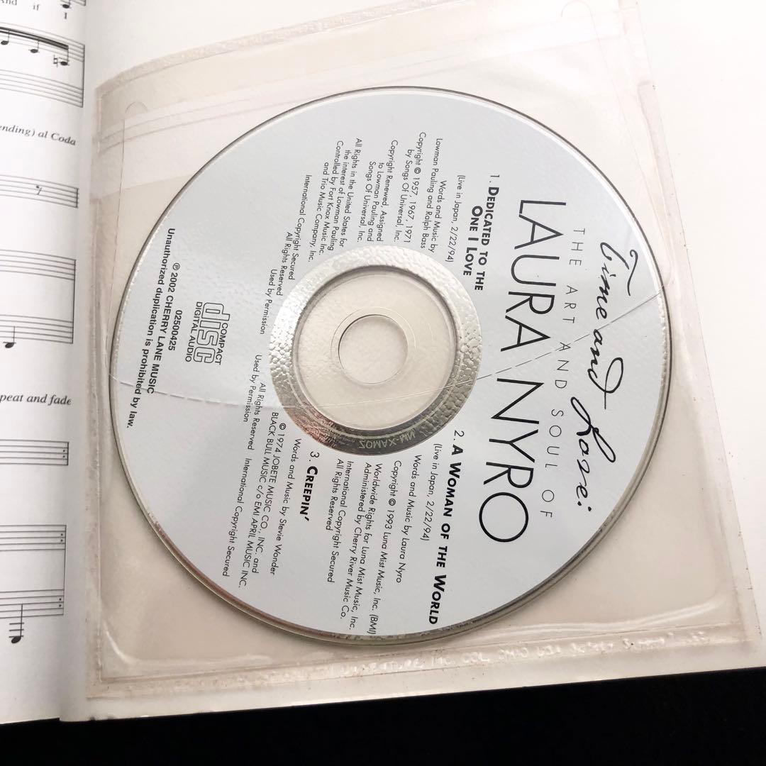 ローラ・ニーロ スコア「Time and Love」CD付 Laura Nyro