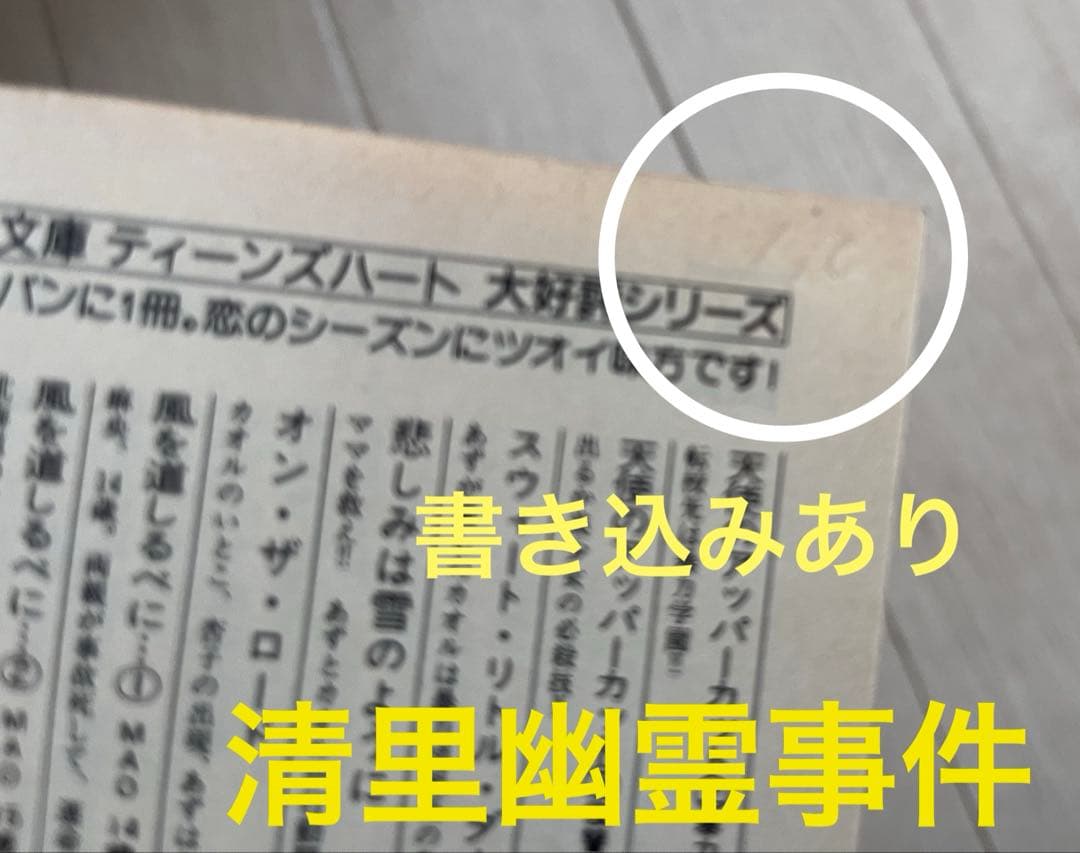 幽霊事件シリーズ　風見潤　ティーンズハート 講談社x文庫