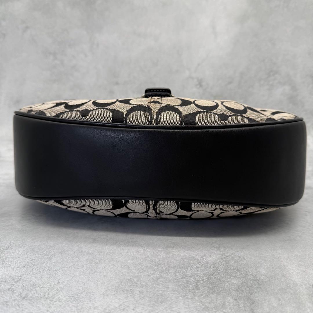 COACH コーチ ワンショルダーバッグ キャンバス ホーボー 肩掛け ソーホー