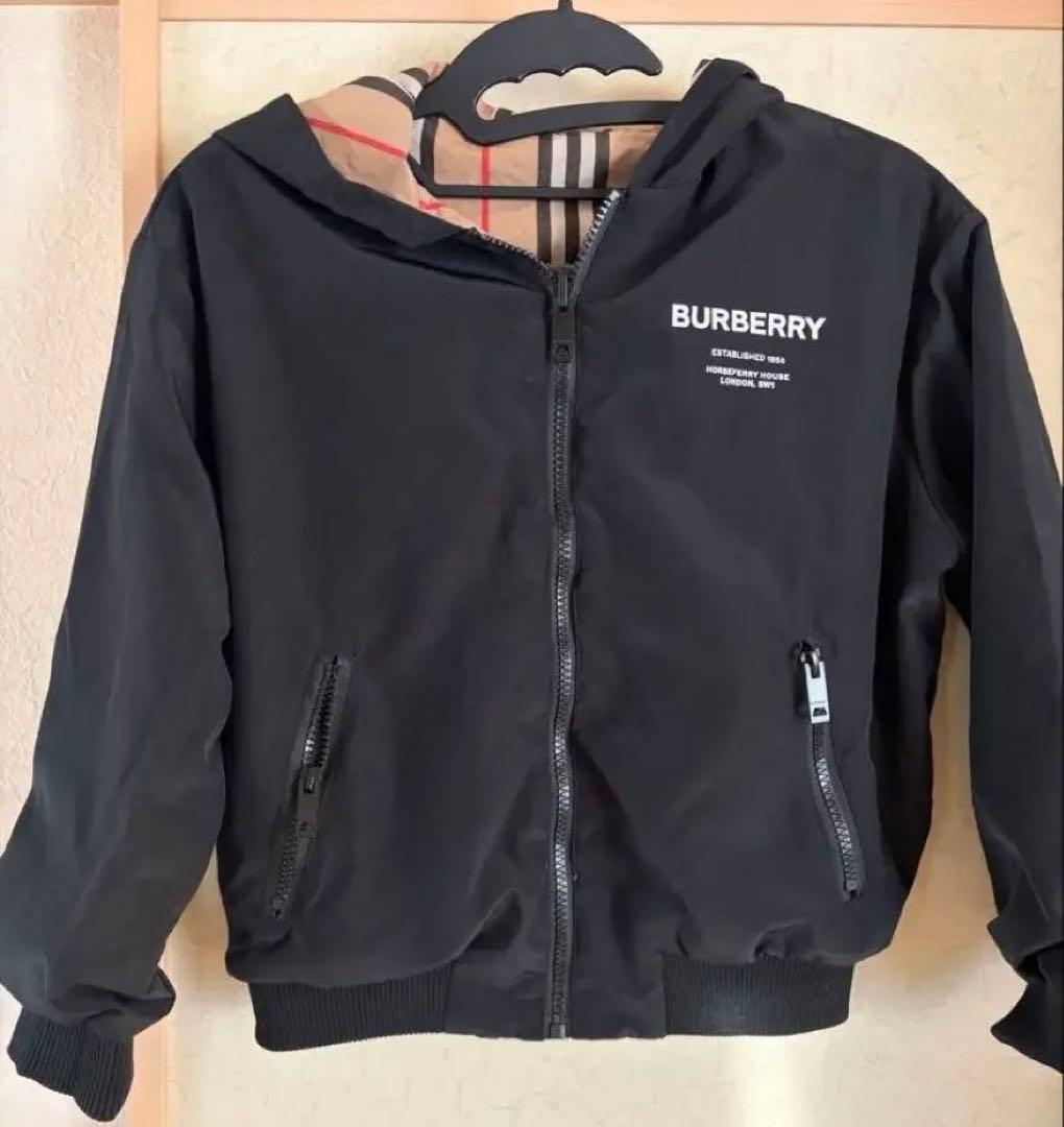 BURBERRY バーバリー　リバーシブルナイロンジャンパー　130