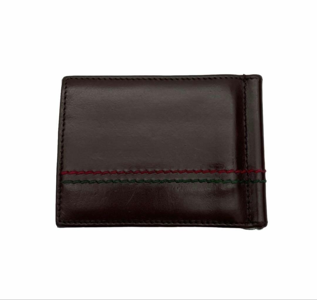M*u様 GUCCI ダークブラウン マネークリップ