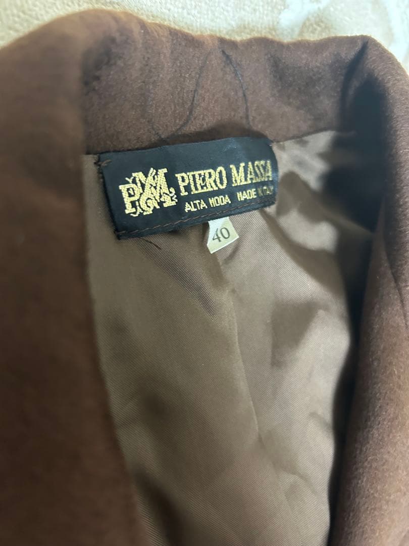 PIEROMASSA PIACENZA ピアチェンツァ　カシミヤ100%コート