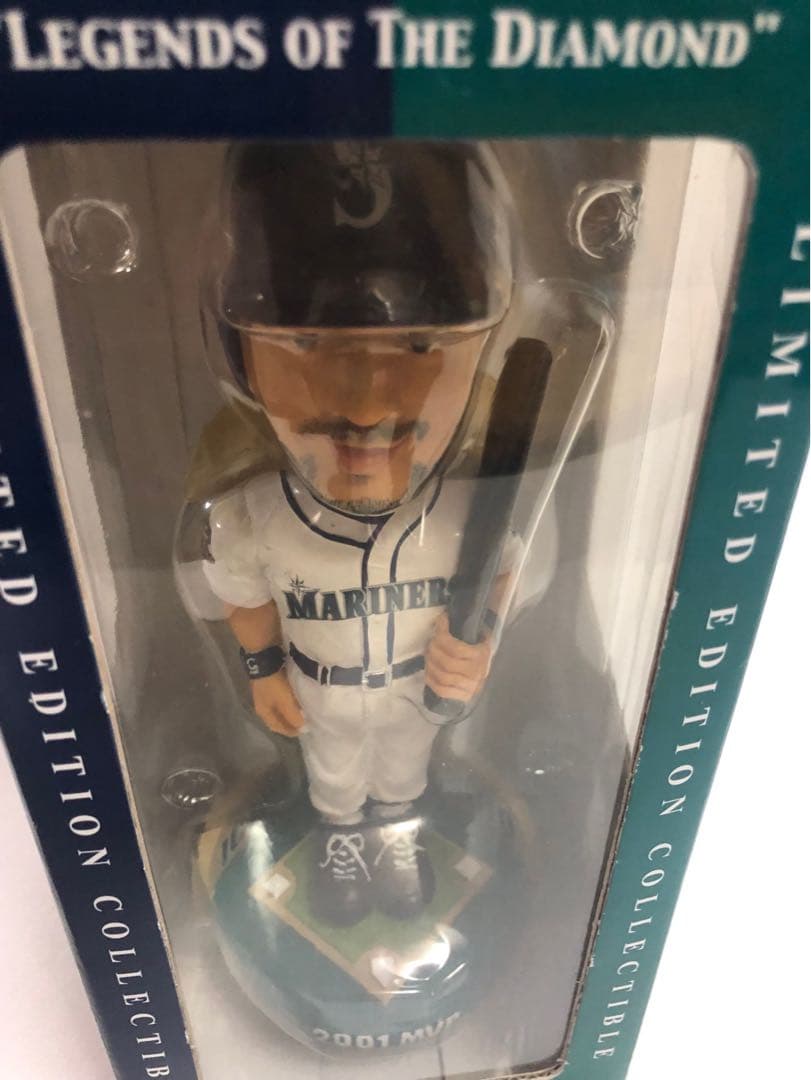 【希少】イチロー 2001MVPフィギュア 5000体限定 ボブルヘッド