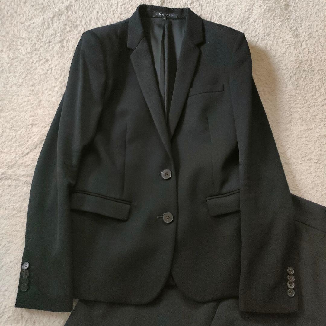 【美品】Theory スーツセットアップ Lブラック