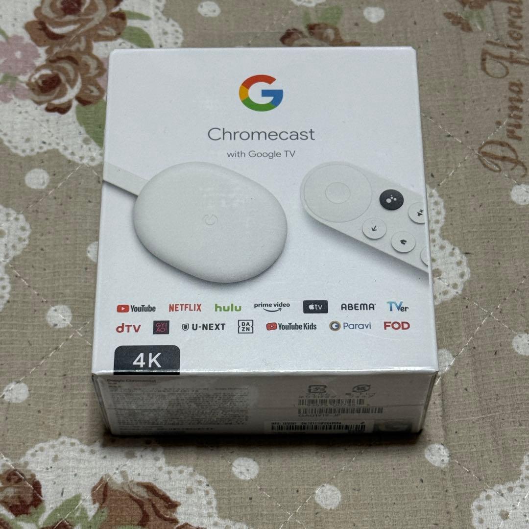 即日発送 Chromecast with Google TV 4k