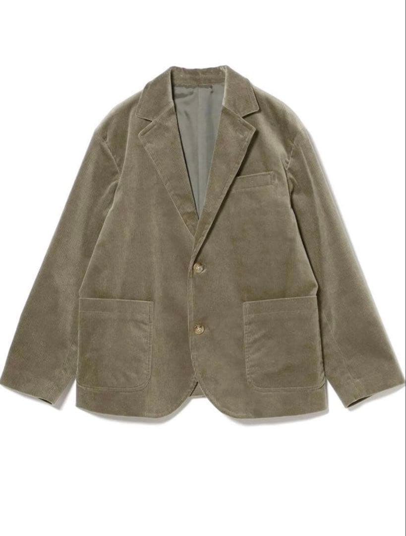 m*.様 ビームスボーイ ジャケット 10ウェルコーデュロイ 3ボタン ジャケッ