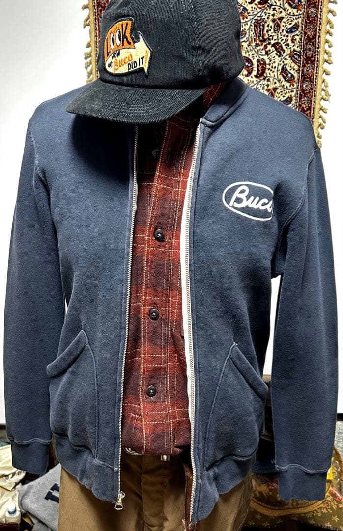 希少　リアルマッコイズ　BUCO スウェットスタジャン　カスタム