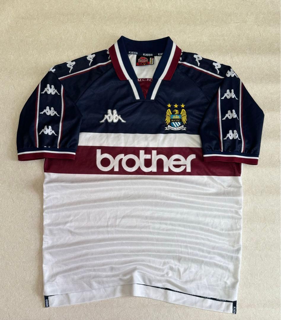 kappa マンチェスターシティ　97/98 アウェイ　ユニフォーム