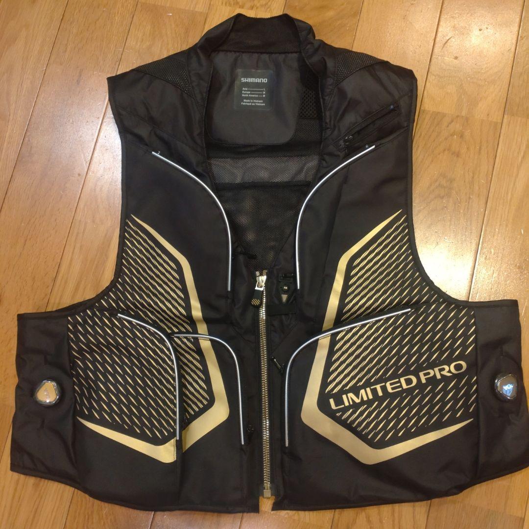 LIMITED PRO リミテッドプロ 鮎ベスト シマノ Lサイズ
