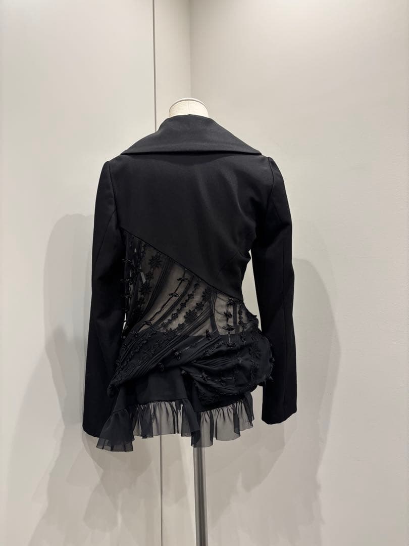 [05AW]コムデギャルソン　アシンメトリーテーラードジャケット