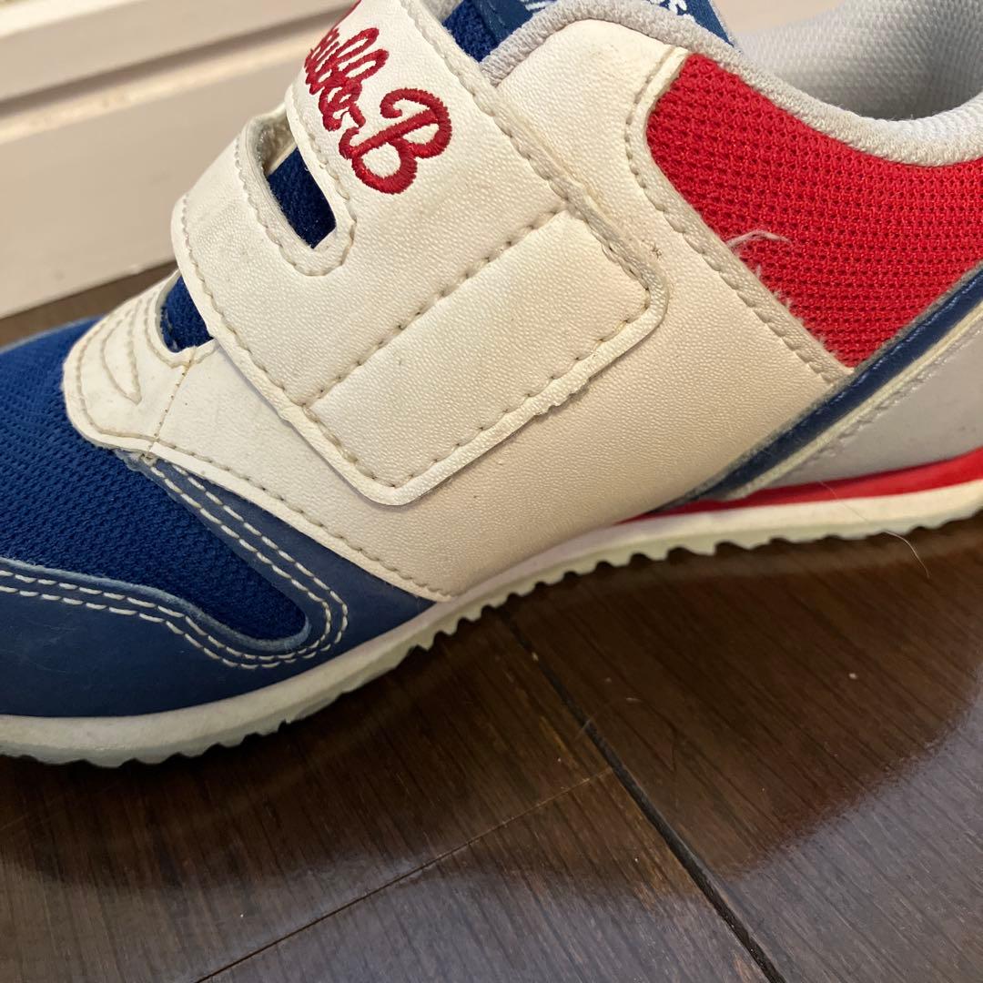 ミキハウス double.B ミズノコラボキッズシューズ2足セット