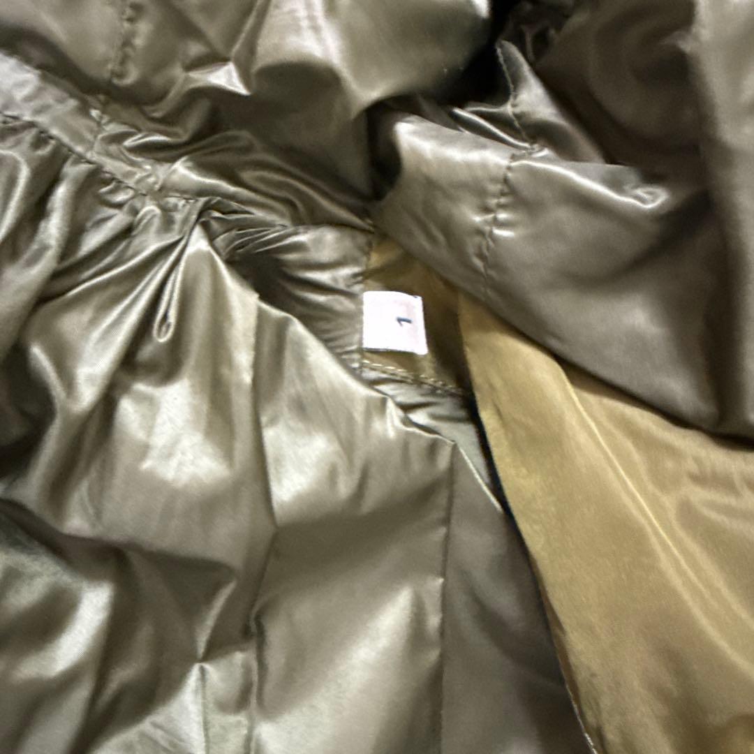 【美品】モンクレール　ナイロンコート　カーキ