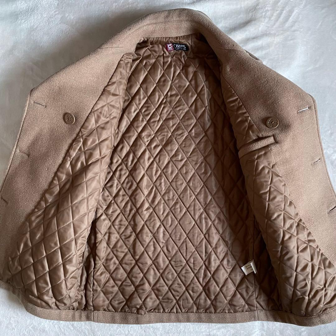 CHAPS RALPH LAUREN ピーコート ウール ベージュ