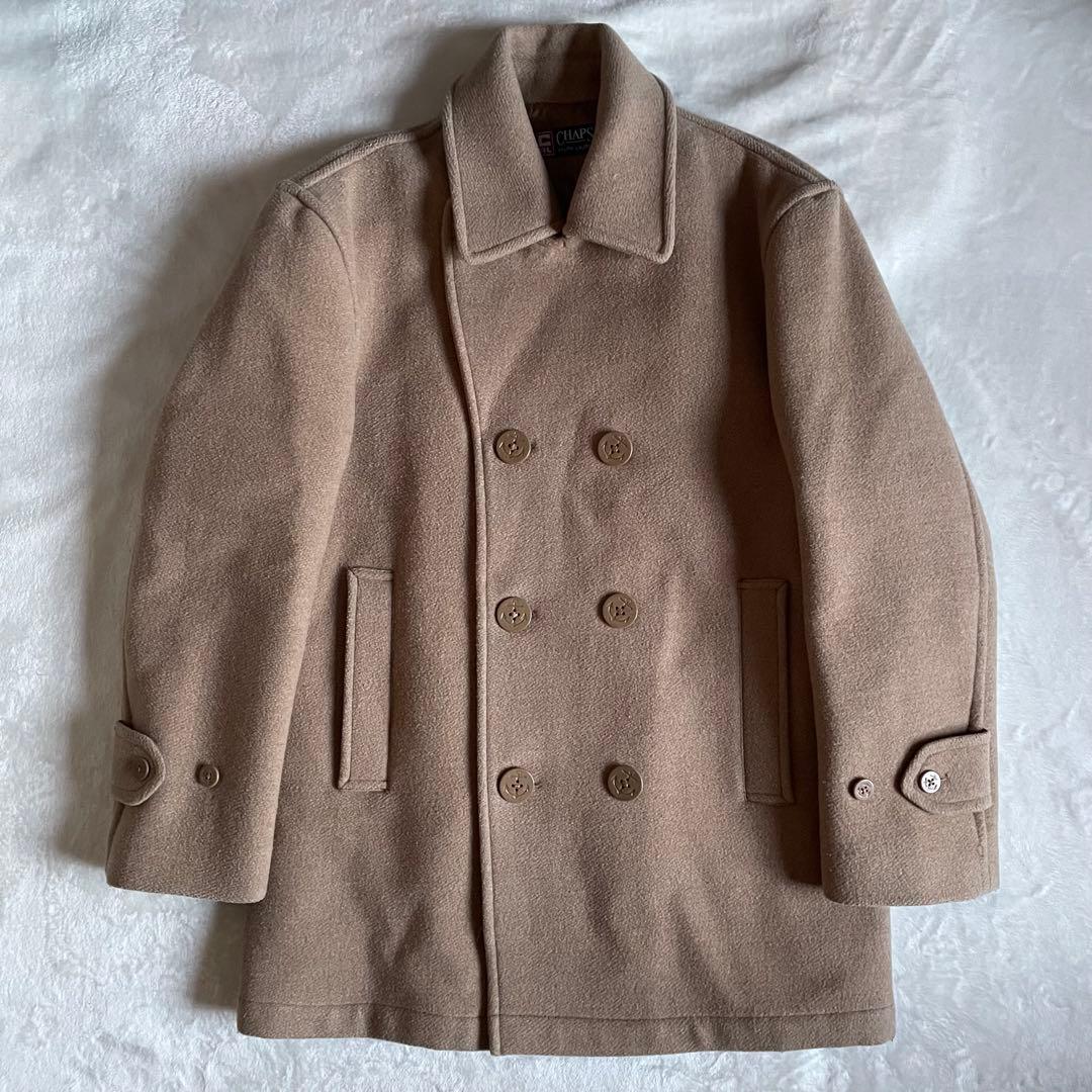 CHAPS RALPH LAUREN ピーコート ウール ベージュ