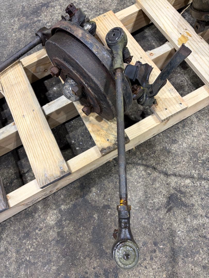 ダイハツコンパーノ　フロントブレーキ