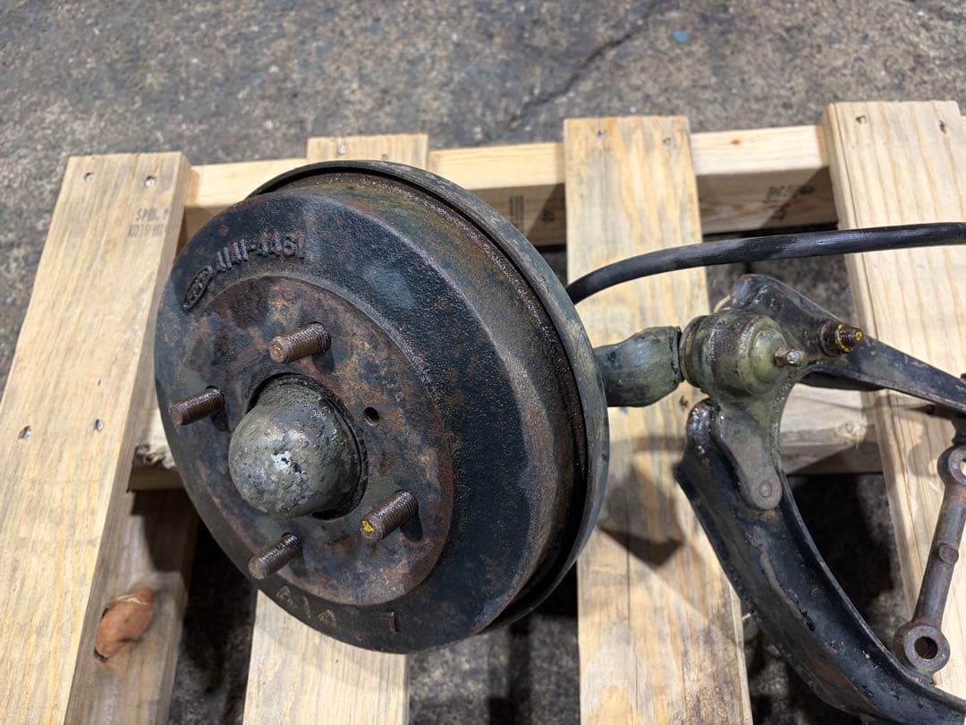 ダイハツコンパーノ　フロントブレーキ