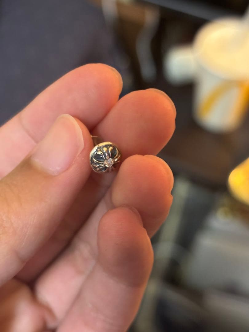 な*ん様 クロムハーツ　ピアス　ダイヤ