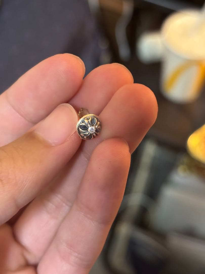 な*ん様 クロムハーツ　ピアス　ダイヤ