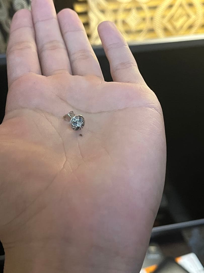 な*ん様 クロムハーツ　ピアス　ダイヤ